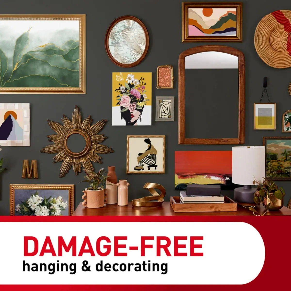 Command 20 lb XL Heavyweight Picture Hanging Strips (10 Pairs, 20 Strips) | Damage-Free Hangers for Frames - view 9