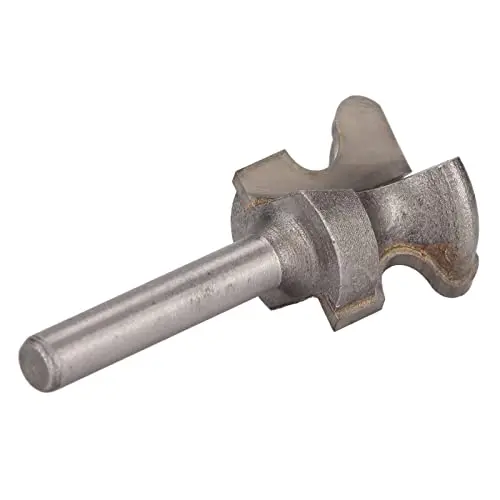 Walfront Finger Pull Bit 1/4in Round Shank Carbide Center Point Drill Bit for Drawer Pull Router Slotting in Cork Wood Hardwood Veneer Keyholes | Accurate Positioning - view 17