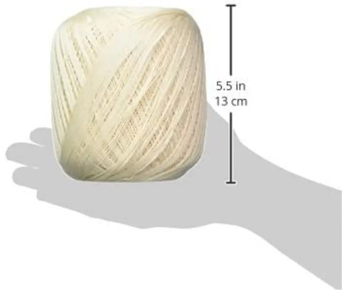 Red Heart Classic Cotton Crochet Thread Size 10, White, 1000 Yards (914m) | 100% Mercerized Cotton for Doilies, Tablecloths, Home Décor - view 2