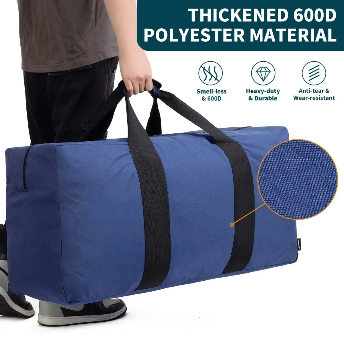 Vorspack Extra Large Duffle Bag 100L (80cm x 42cm x 30cm) | Heavy Duty Travel Gear Bag - view 4