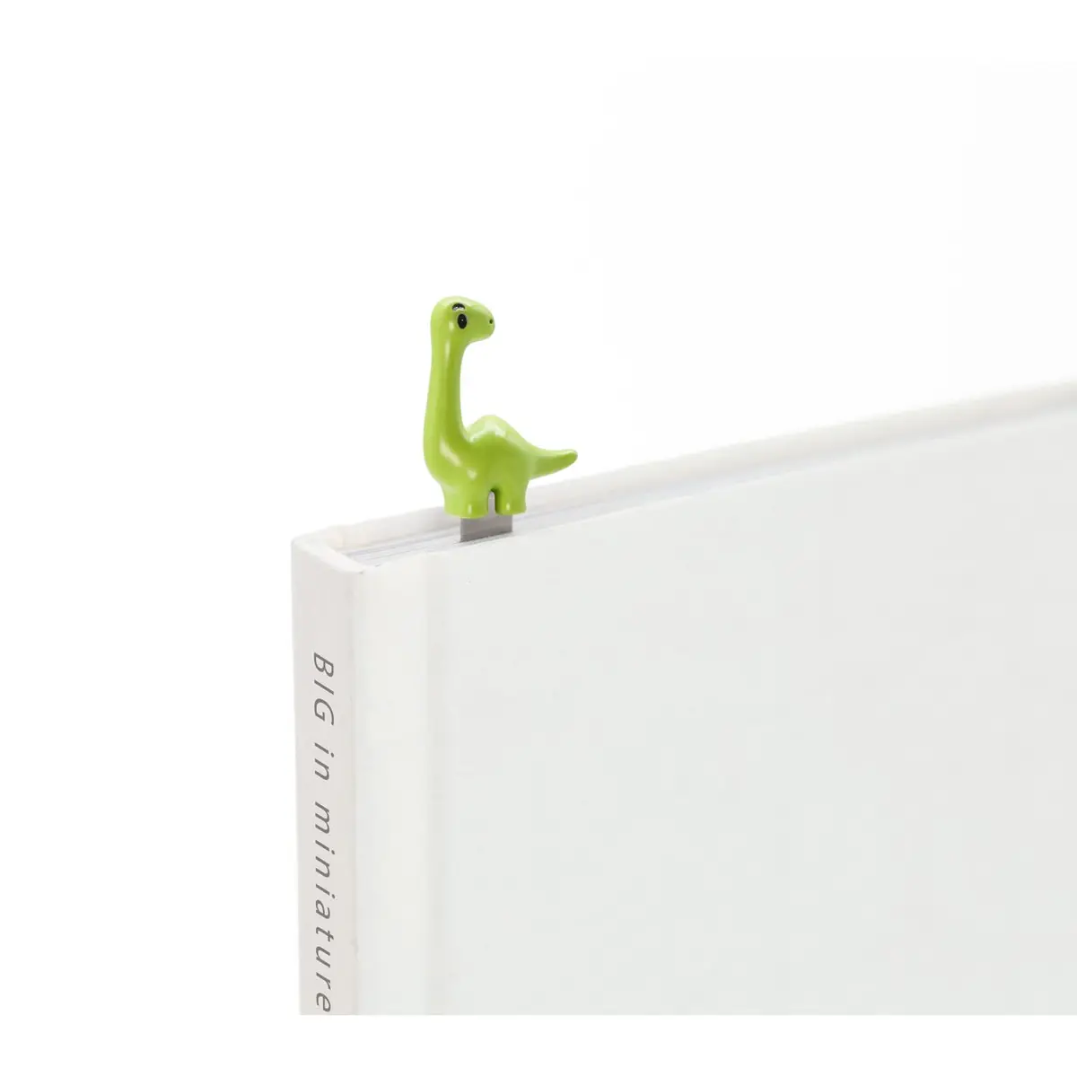 Metalmorphose Dino Bookmark Green | Durable Chrome Book Accessory (standart size) - main product image