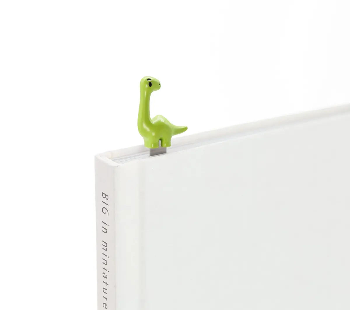 Metalmorphose Dino Bookmark Green | Durable Chrome Book Accessory (standart size) - view 3
