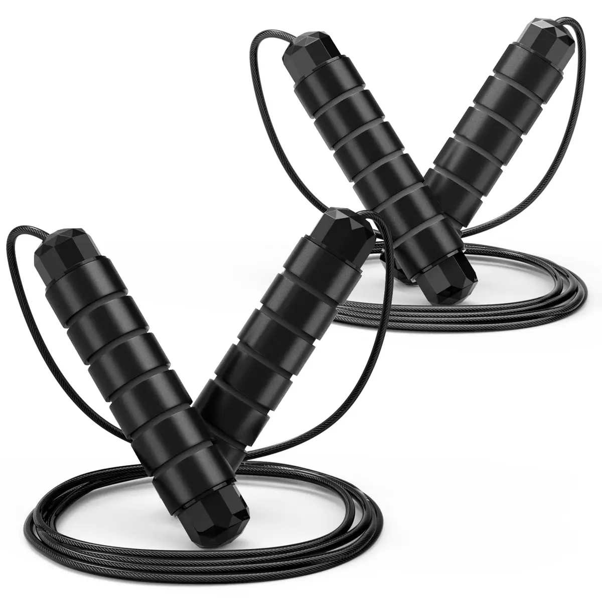Loocio Jump Rope 110 inches | Tangle-Free Rapid Speed with Ball Bearings for Kids & Adults - main product image