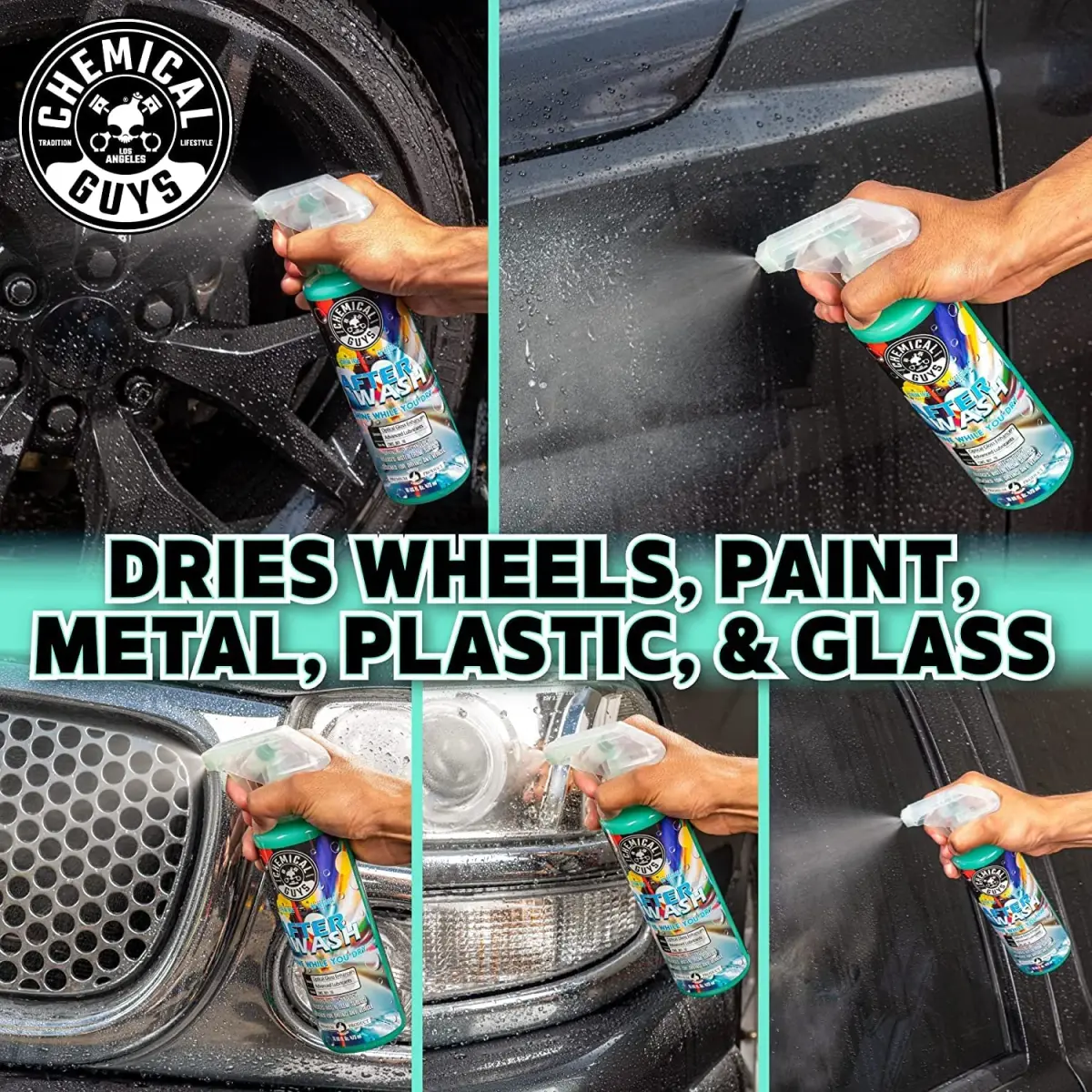 Chemical Guys Hybrid V7 Car Wash Soap & After Wash Bundle 473ml (16 fl oz) | High Gloss Foaming Formula - view 7