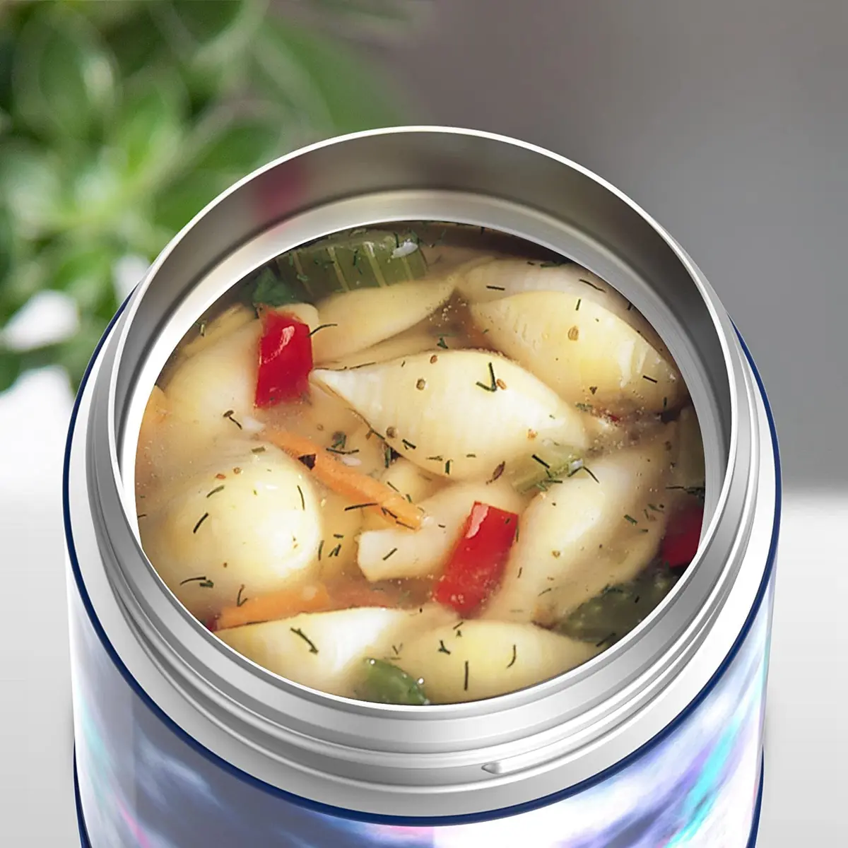 THERMOS FUNTAINER Food Jar with Spoon, 16oz | Keeps Food Hot or Cold for Kids - view 7