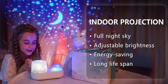STARS LAMP Ocean Night Light Projector 20.3cm (8 inch) | Creates Relaxing Sea-Like Environment - view 8
