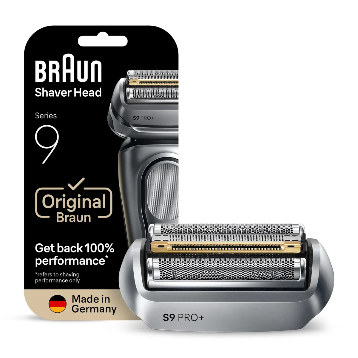 Braun Series 9 Men's Electric Shaver Head Replacement Blade Silver | Compatible with Series 9 Pro - main product image