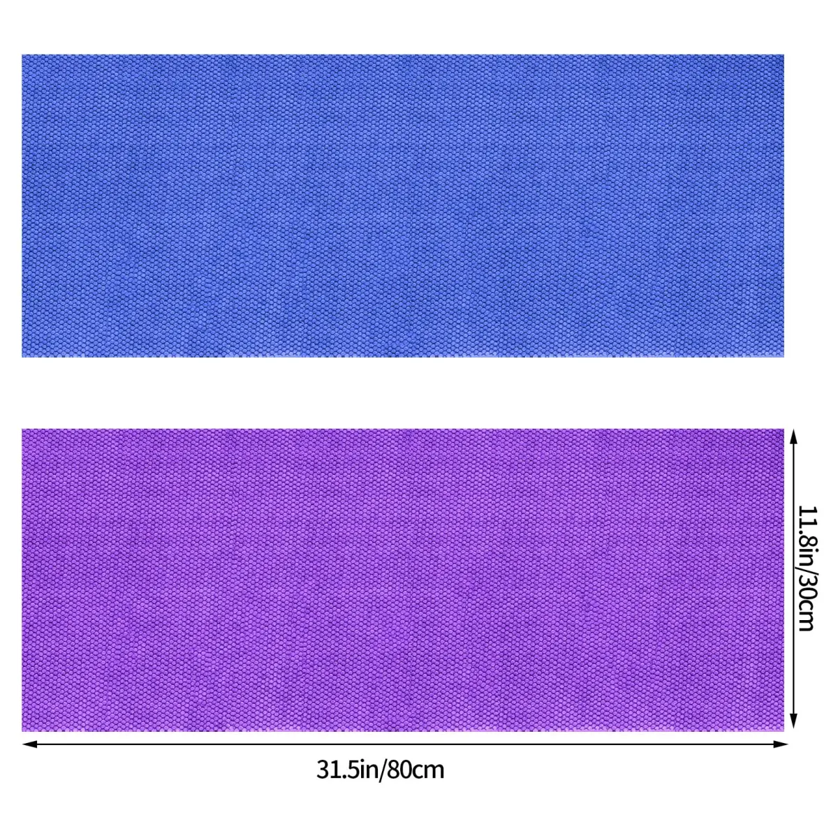 Fengek African Exfoliating Net Body Scrubber 80cm (31.5 Inch) | 2 Pack Multicolor - view 2