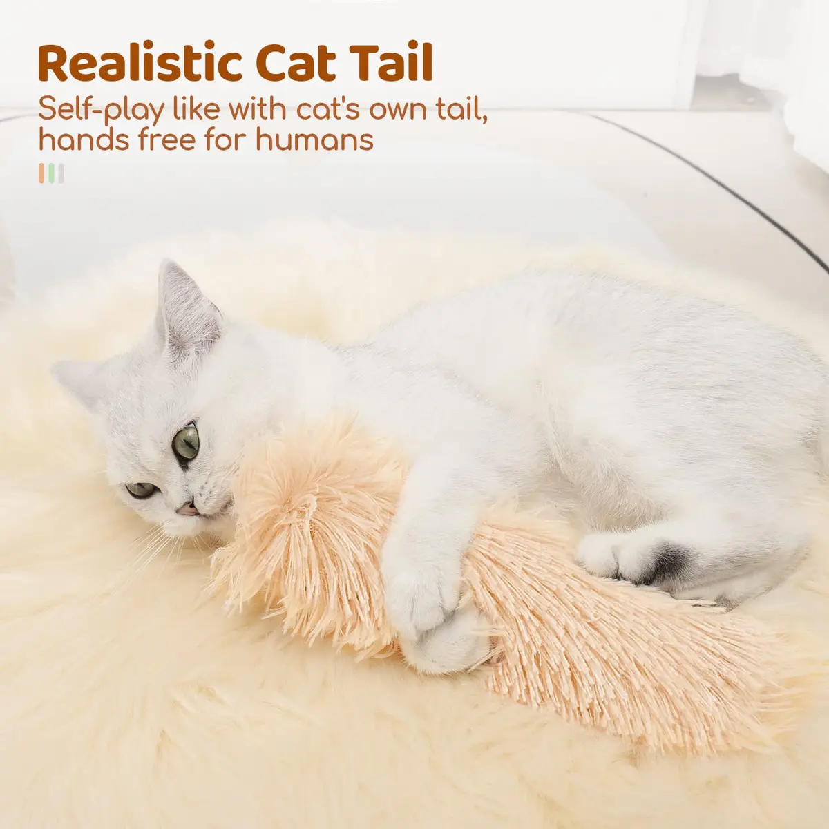 Potaroma Cat Toys Pillows, 3 Pack, Catnip Inside | Indoor Interactive Fun for Cats - view 6