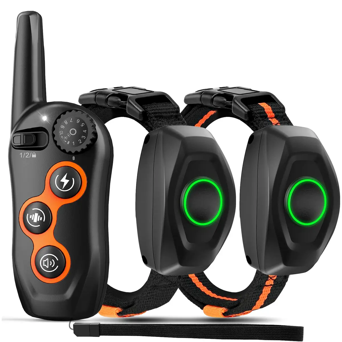 MAISOIE Dog Training Collar with Remote - 1300ft Range, IPX7 Waterproof Receiver, 3 Modes (Beep, Vibration, Static) for Small to Large Dogs - main product image