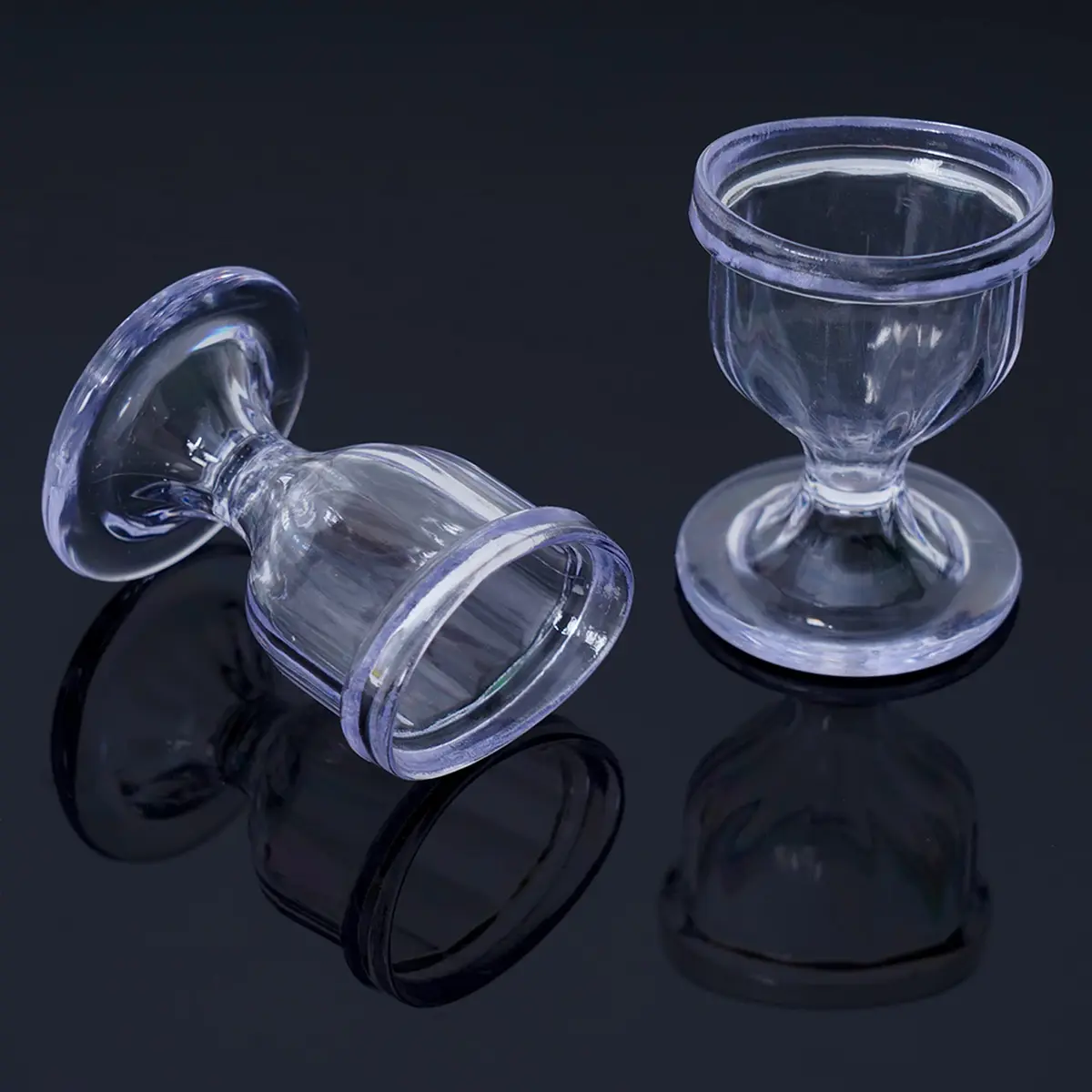 AYUSHYA HEALTH Transparent Eye Wash Cup Set of 2 | Safe, Reusable & Toxin-Free for Eye Cleansing - view 7