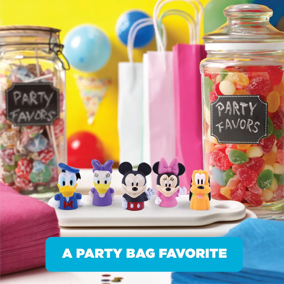 Disney Mickey Mouse & Friends 10 Piece Finger Puppet Set | Waterproof Educational Play Toys for Kids - view 8