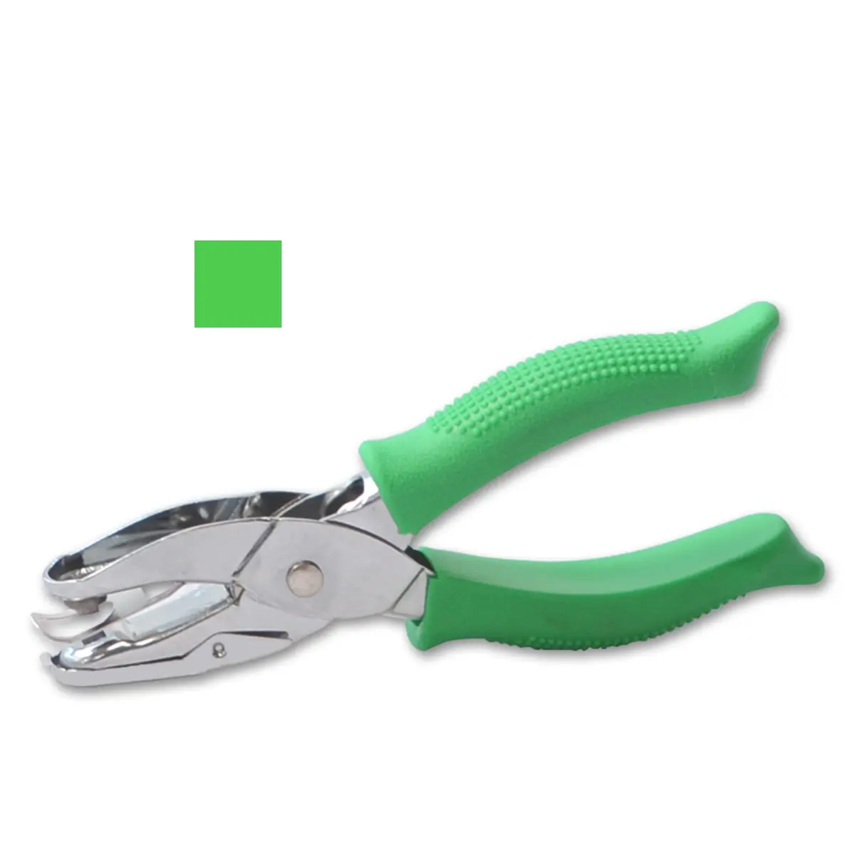 RUIFYRAY 1/6" Square Hole Punch (13mm x 6mm x 1.5mm) | Metal Craft Puncher for DIY Paper Crafts - main product image