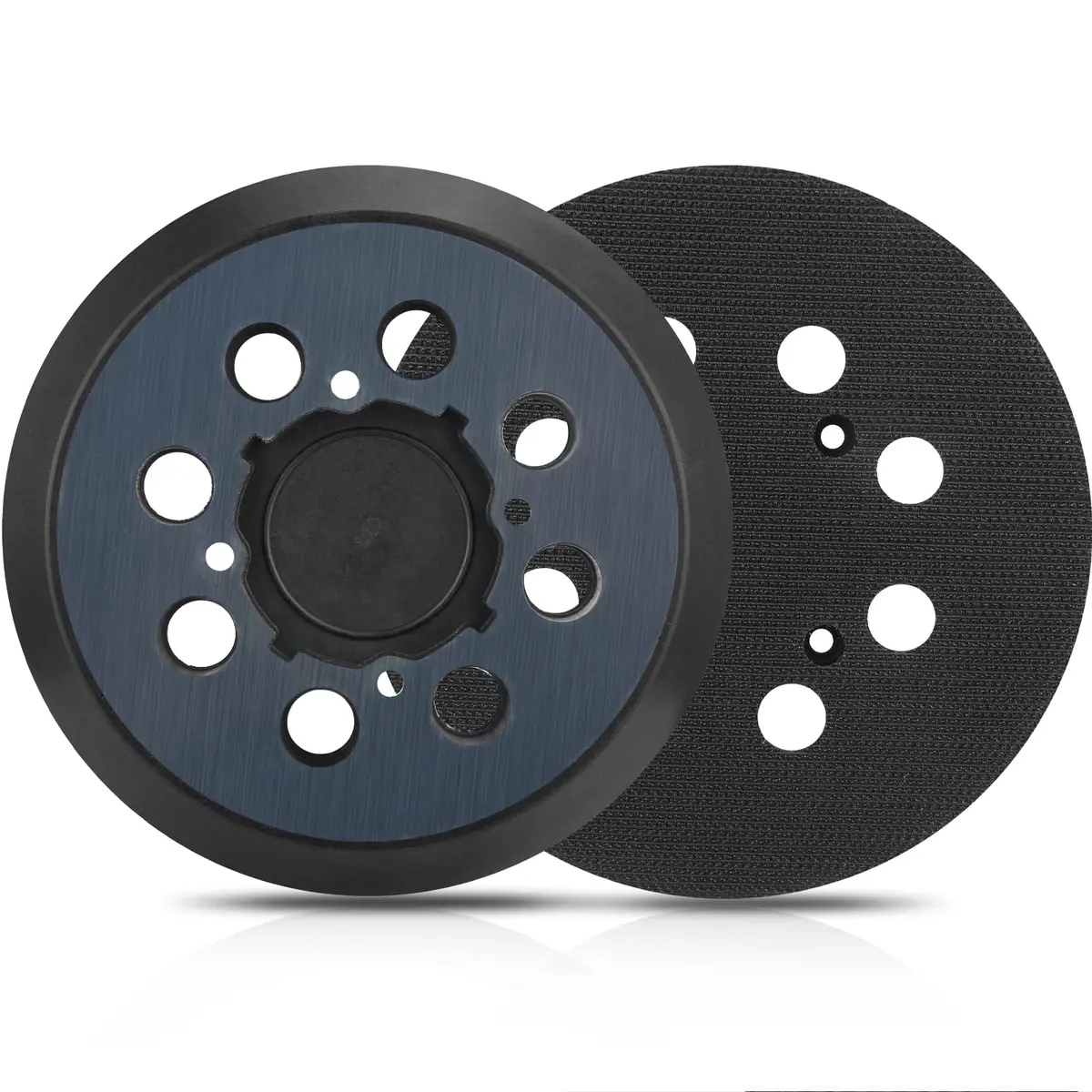 Gnellkoor 5 Inch Orbital Sander Pad Replacement 2 Pack | Compatible with DeWalt DWE64233 & N329079 - main product image