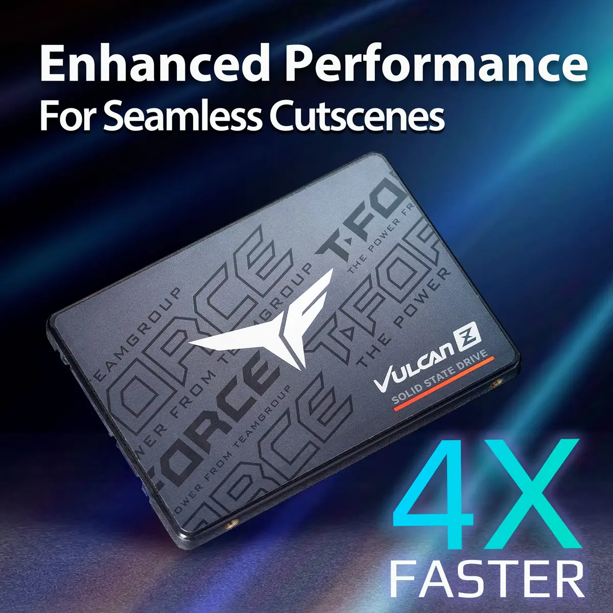 TEAMGROUP T-Force Vulcan Z 1TB SSD | High-Speed SATA III PC Upgrade with 3-Year Warranty - view 6