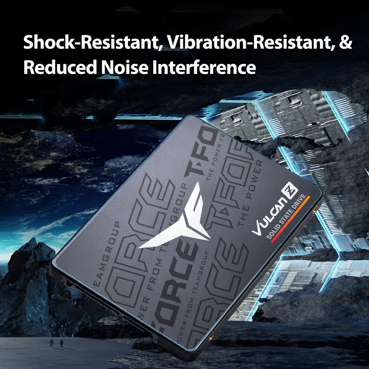 TEAMGROUP T-Force Vulcan Z 1TB SSD | High-Speed SATA III PC Upgrade with 3-Year Warranty - view 7