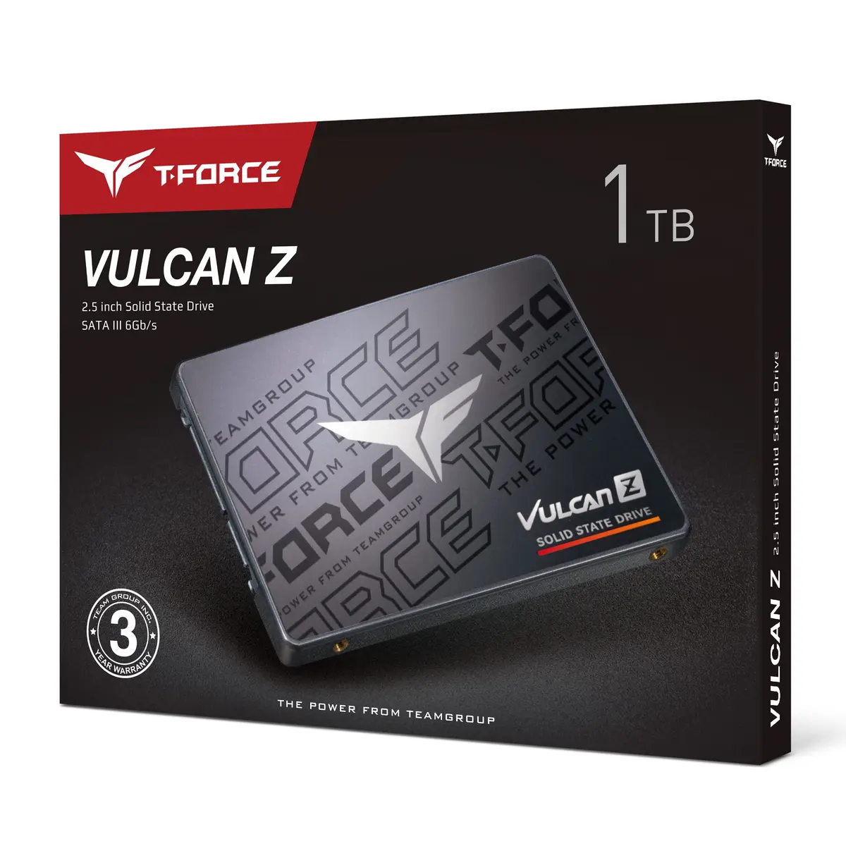 TEAMGROUP T-Force Vulcan Z 1TB SSD | High-Speed SATA III PC Upgrade with 3-Year Warranty - view 10