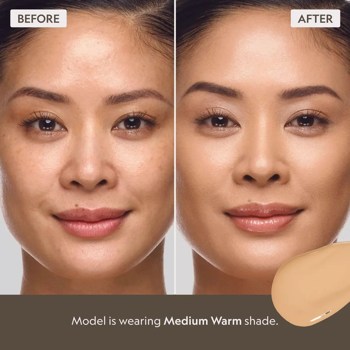YENSA BC Foundation - Full Coverage Foundation, SPF 40, 1 oz | Hydrates & Firms Skin, Korean Makeup - view 3