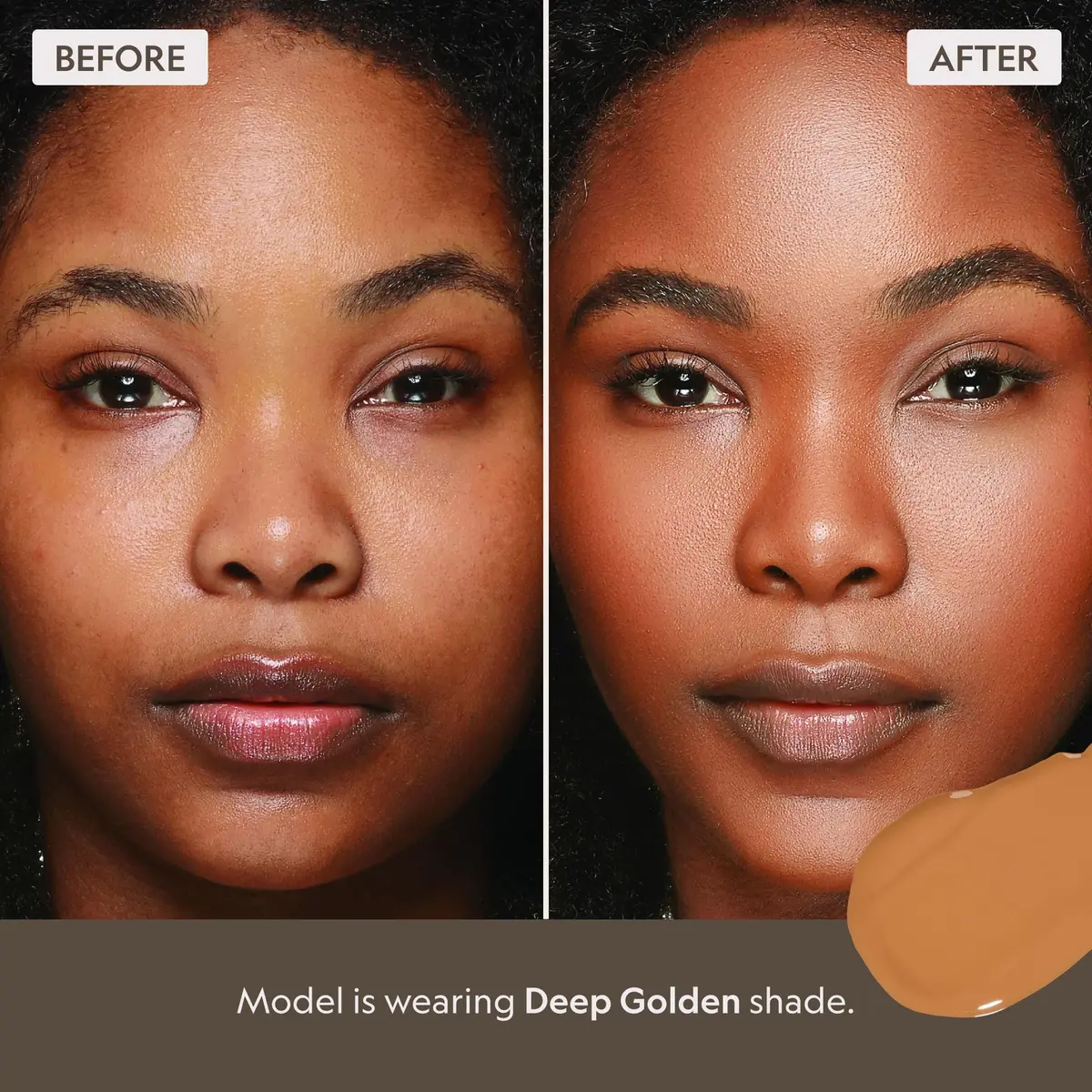 YENSA BC Foundation - Full Coverage Foundation, CC & BB Cream In One with SPF 40 - Deep Golden (1 oz) - view 3