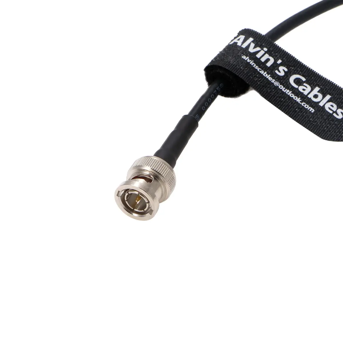 Alvin's Cables Micro-BNC Right-Angle to BNC Male 6G HD SDI Coaxial Cable 50cm (19 inches) | High-Speed Data Transfer - view 6