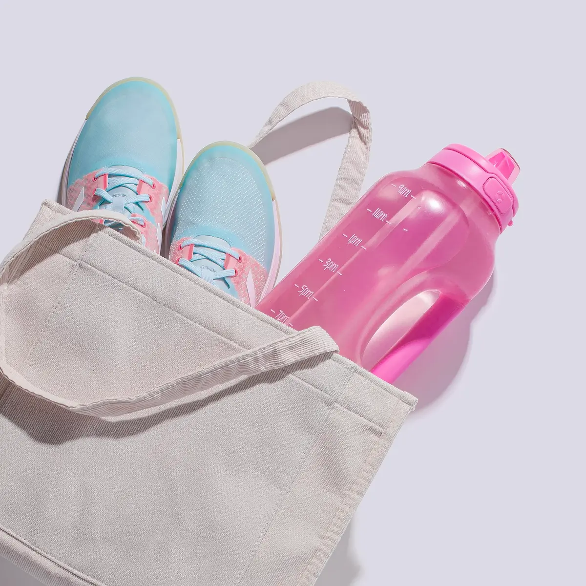 Ello Hydra 64oz Water Jug with Handle & Motivational Markers | Leak-Proof BPA Free Plastic Bottle (64 oz / 1.89L) - view 7