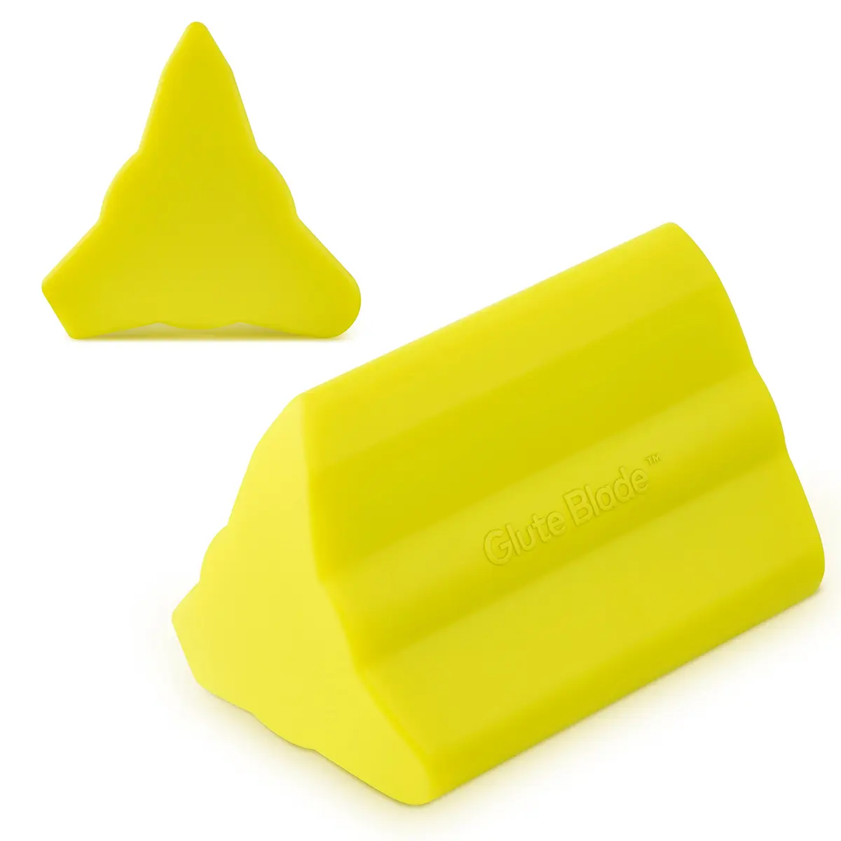 GLUTE BLADE Piriformis Massage Roller, Medium Density, Yellow | Deep Trigger Point Relief for Sciatica & Hip Tension - main product image