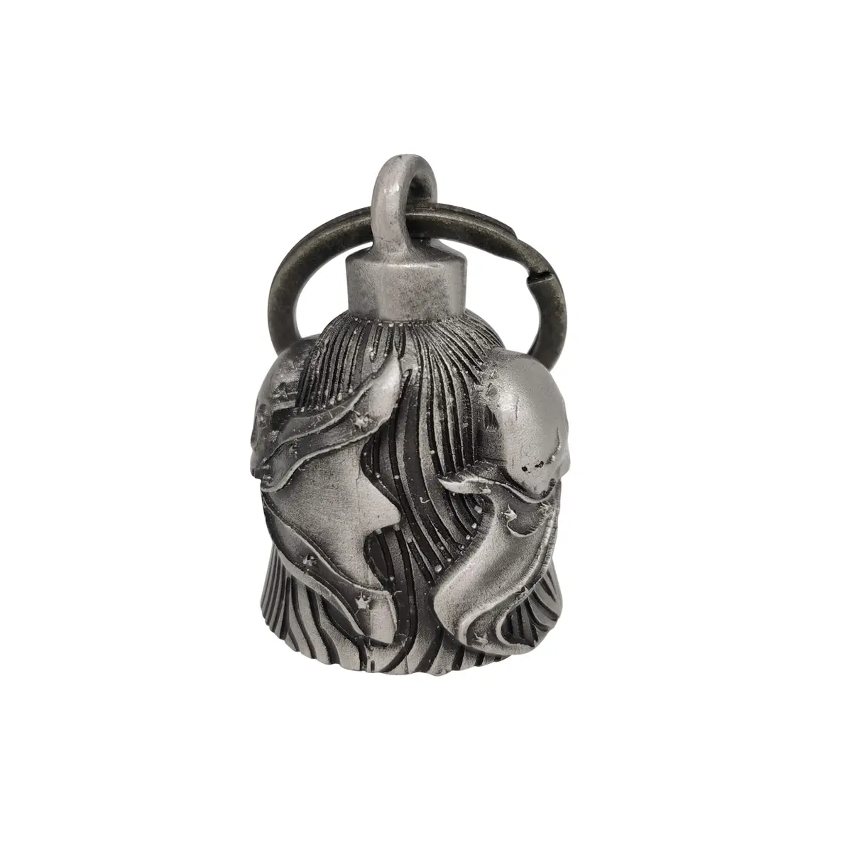 Dream Apparel Motorcycle Ride Bell for Bikers, Heavy Spirit Keychain & Lucky Charm (DBL17-L Rebel) | Unique 3D Design, Heavy Alloy, Multi-Use - view 8