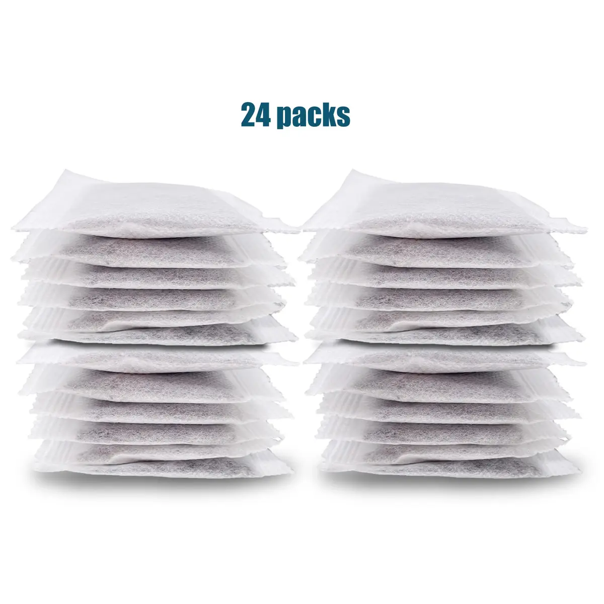 ShuRex 24 Pack Replacement Activated Charcoal Distiller Filters | Coconut Shell Activated Carbon for Water Purification - view 6