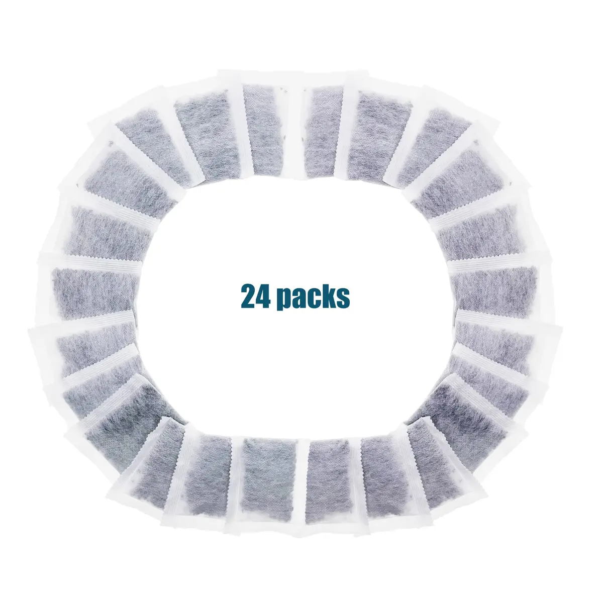 ShuRex 24 Pack Replacement Activated Charcoal Distiller Filters | Coconut Shell Activated Carbon for Water Purification - view 7