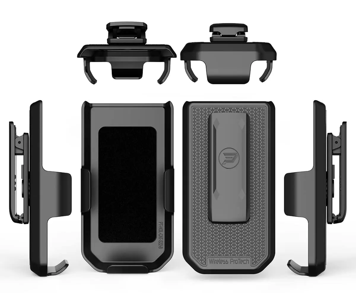 Wireless PROTECH Cell Phone Holster Compatible with CAT S22 Flip Phone | Secure Fit, Lightweight with Swivel Belt Clip - view 9
