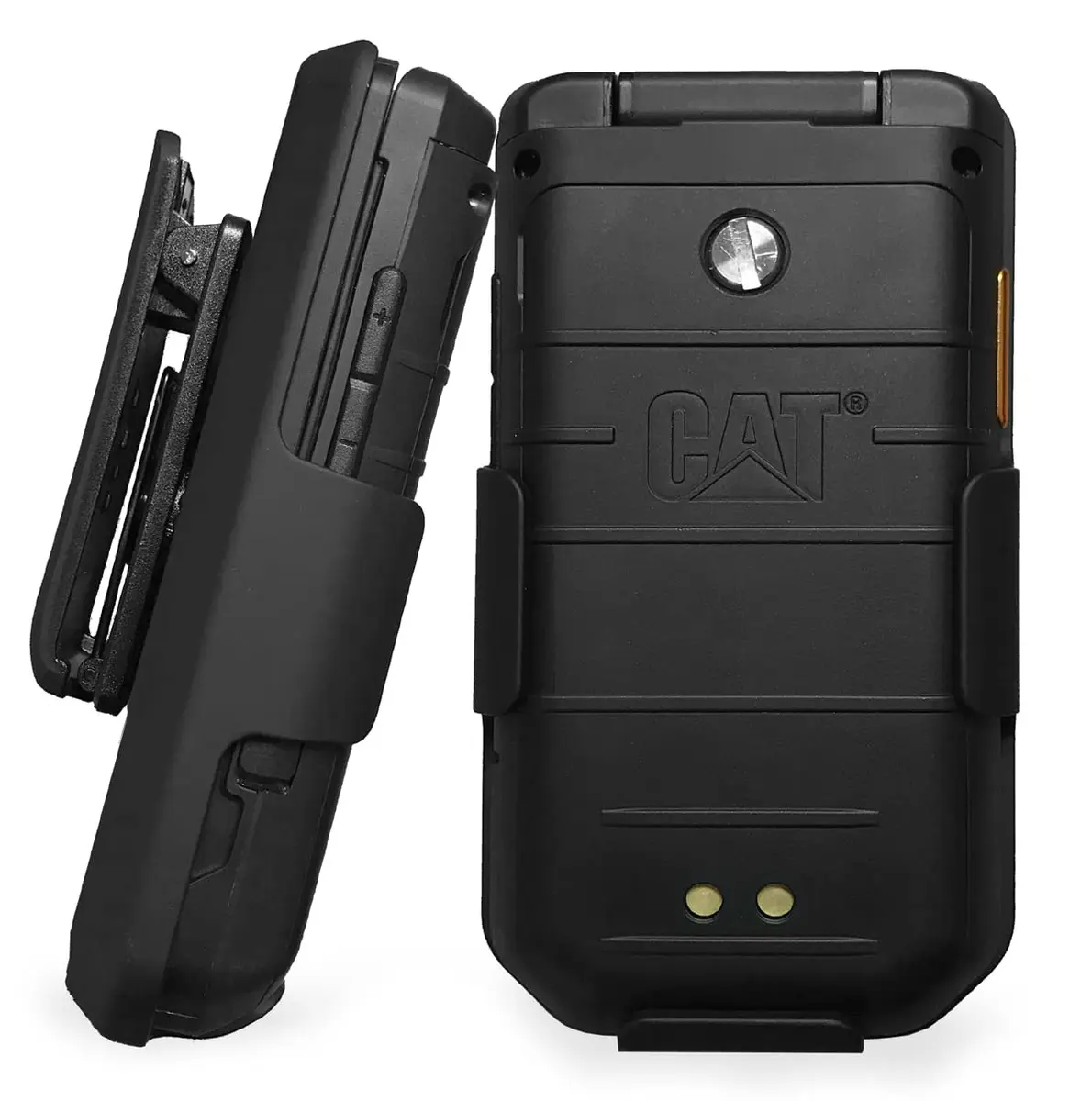 Wireless PROTECH Cell Phone Holster Compatible with CAT S22 Flip Phone | Secure Fit, Lightweight with Swivel Belt Clip - view 2
