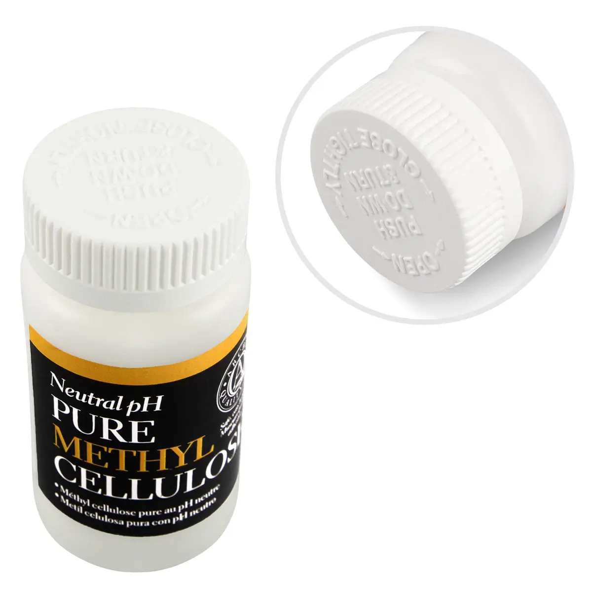 Lineco Neutral pH Methyl Cellulose Adhesive 1.5 Oz | Acid-Free, Clear, Water-Soluble for Crafts & Bookbinding - view 3