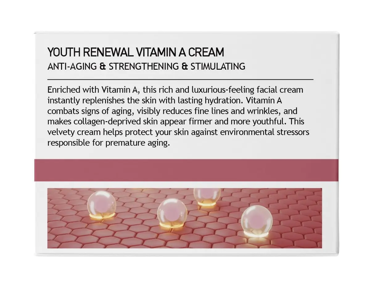 CLARA'S NEW YORK Youth Renewal Retinol Facial Cream 50ml | Anti-Aging, Wrinkle Reduction, Deep Hydration, Made in USA - view 8