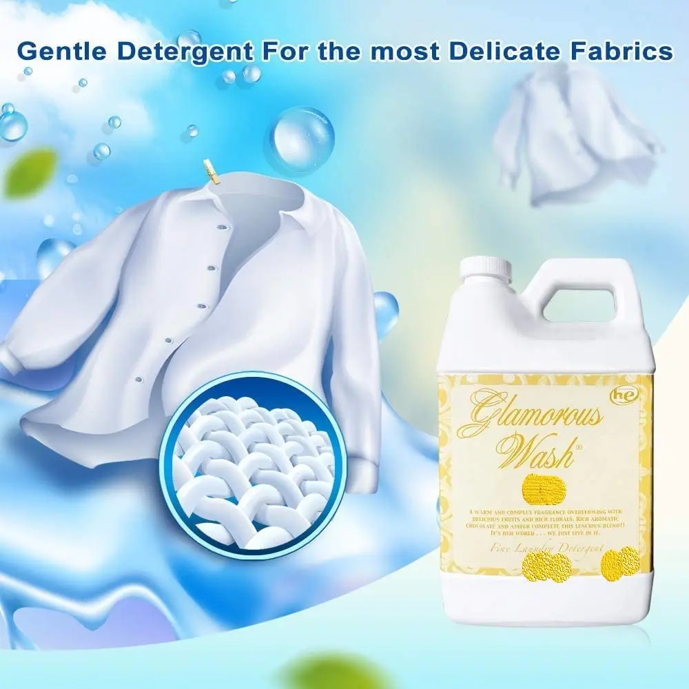 Tyler Candle Company Glamorous Laundry Wash Detergent Diva 16oz | Hypoallergenic, Eco-friendly & Gentle on Delicates - view 2