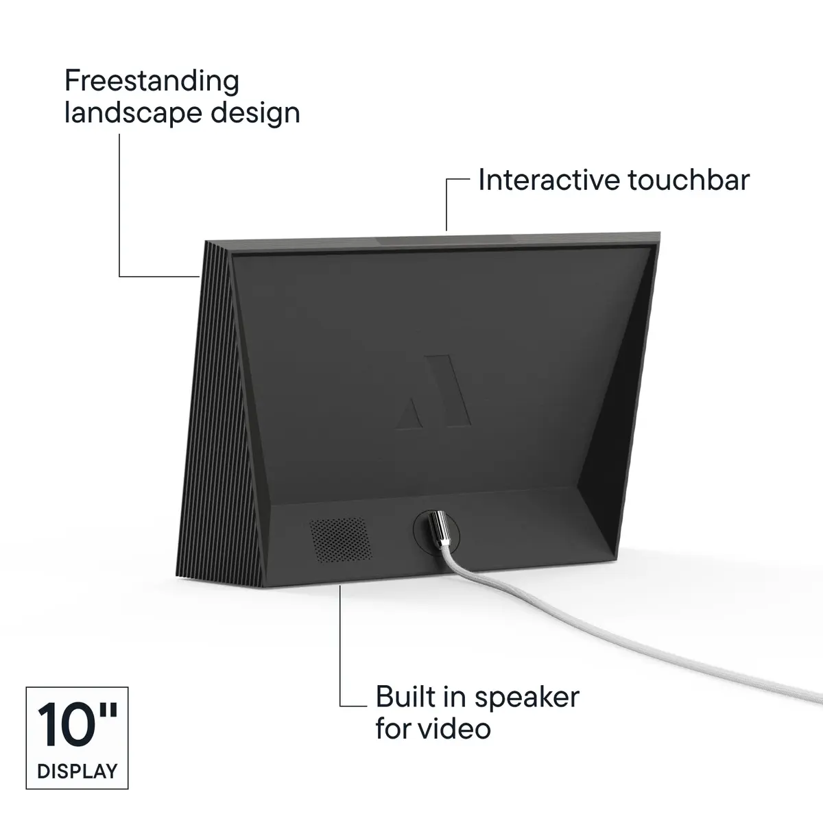 AURA Carver Mat HD Digital Picture Frame 25.65 cm (10.1") | Wirecutter's Best Frame for Gifting - view 5