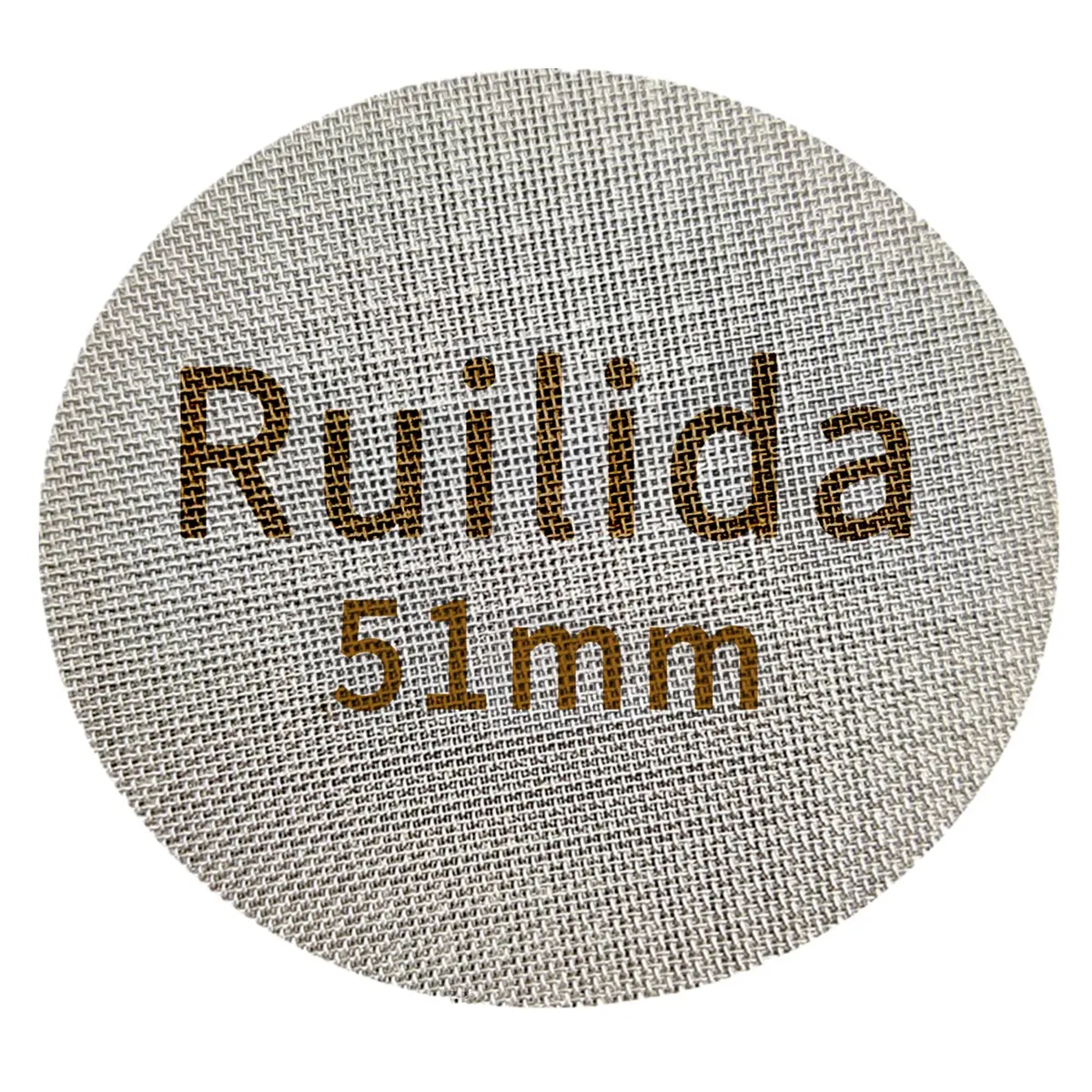 Ruilida Espresso Puck Screen 51mm | Reusable Stainless Steel Filter Plate for Espresso Portafilter (51mm) - main product image
