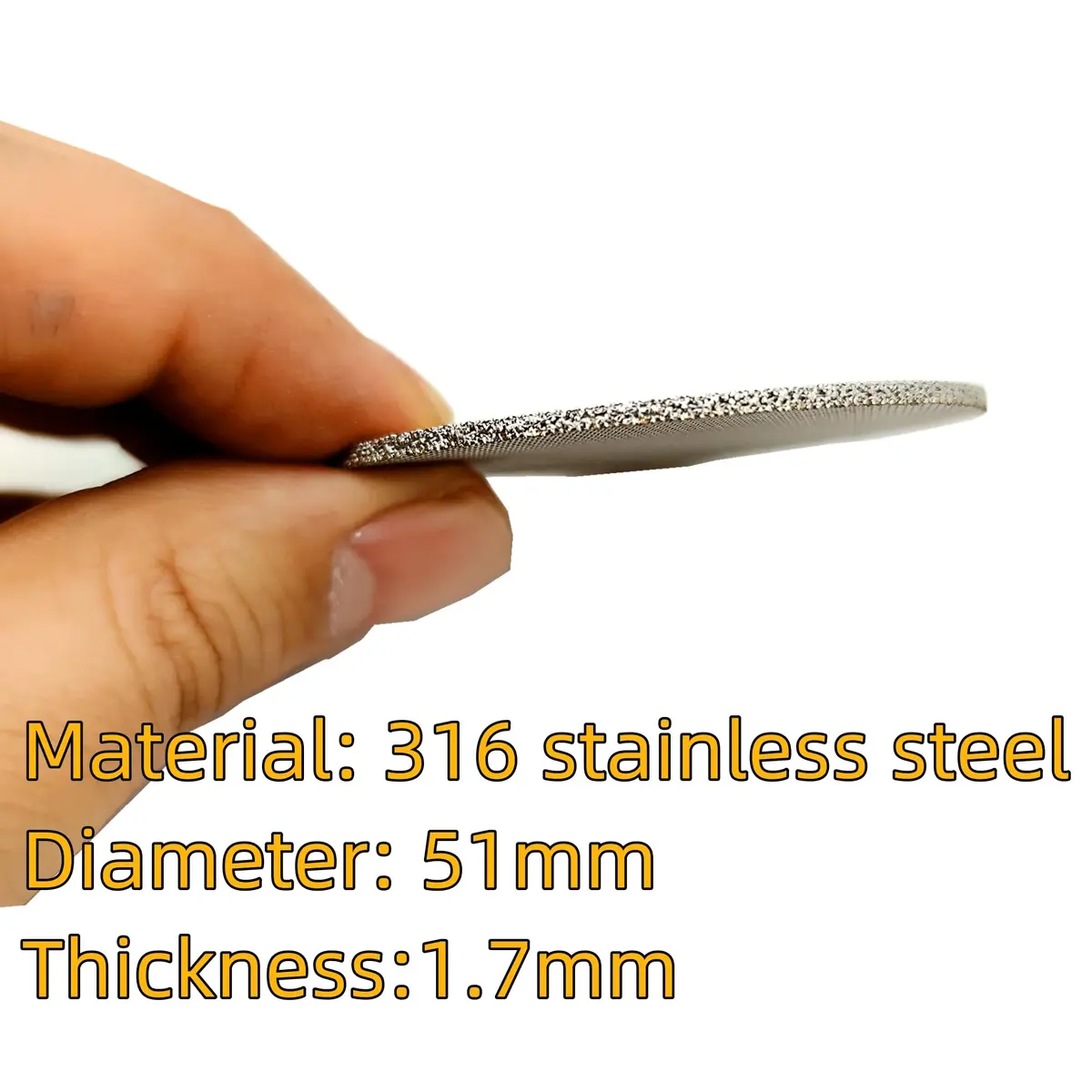 Ruilida Espresso Puck Screen 51mm | Reusable Stainless Steel Filter Plate for Espresso Portafilter (51mm) - view 5