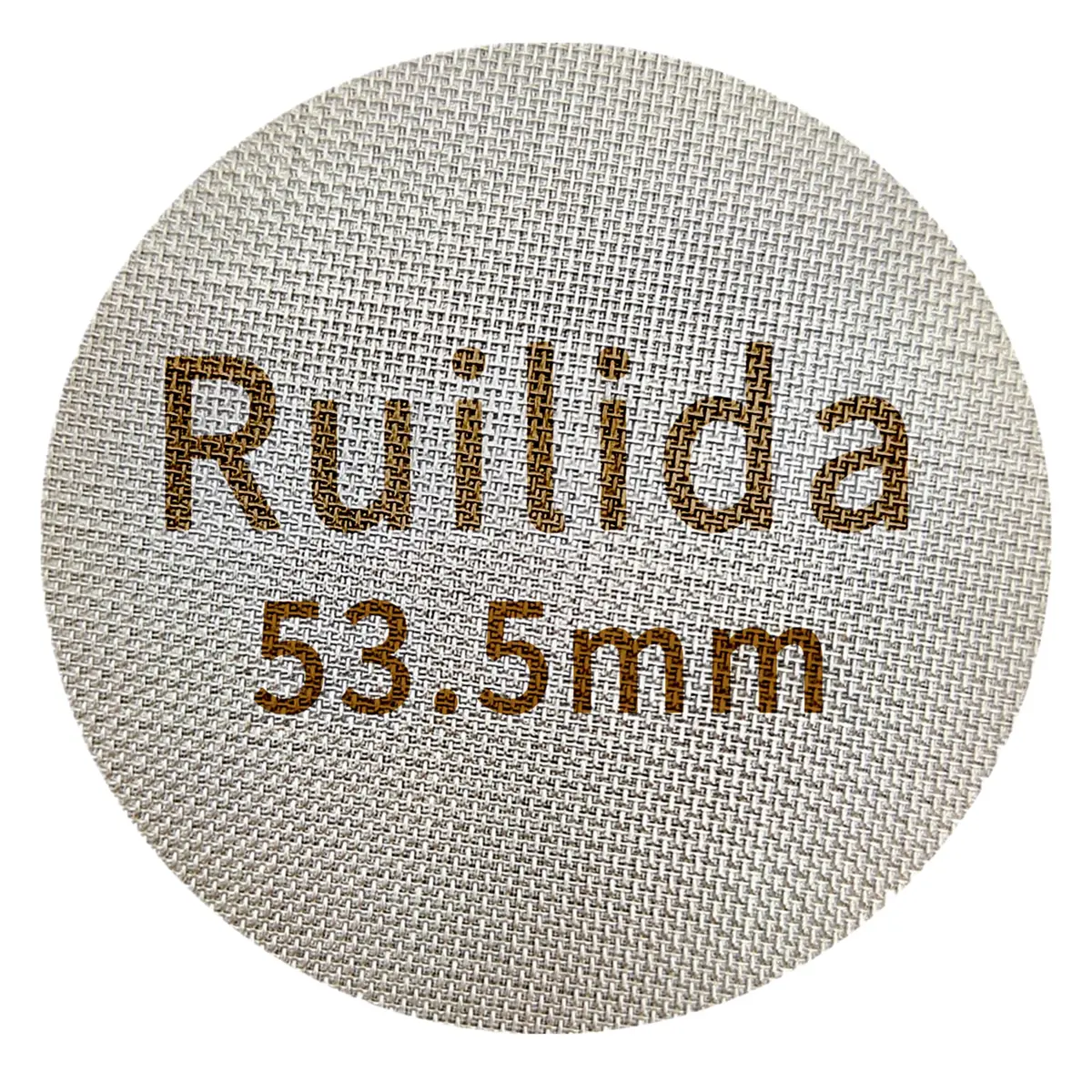 Ruilida Espresso Puck Screen 53.5mm | Reusable Stainless Steel Filter Plate for Espresso Portafilter (53.3-54mm breville) - main product image