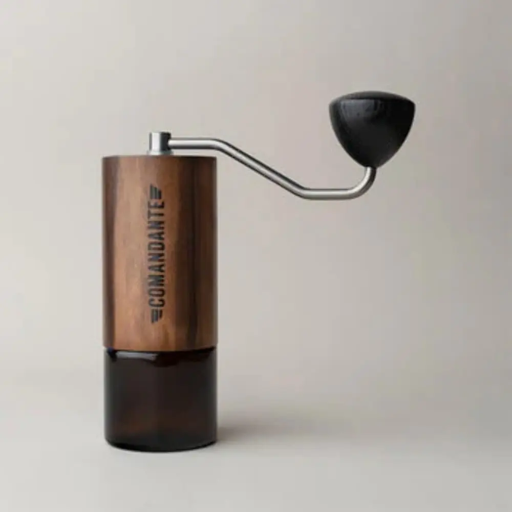Comandante C40 MK4 Nitro Blade Liquid Amber/Stainless Steel Coffee Grinder, 39mm | Hand Coffee Grinder for Precision Brewing - view 5
