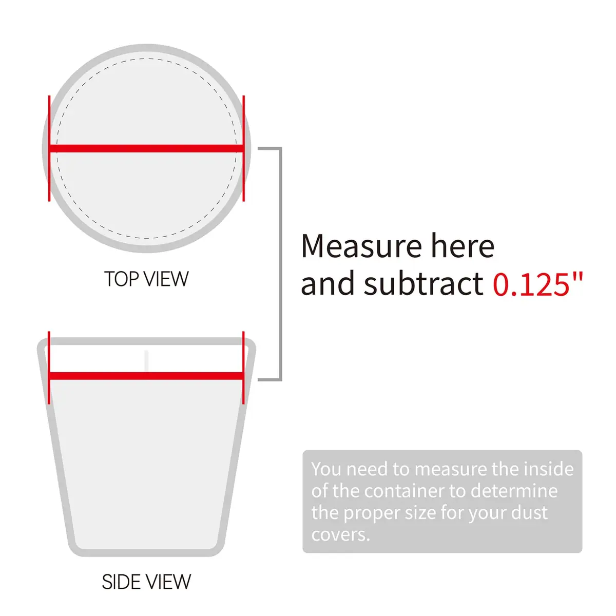 CandMak Candle Dust Covers 160pcs | White Matte 3" Decorative Candle Lid for Candle Making - view 3