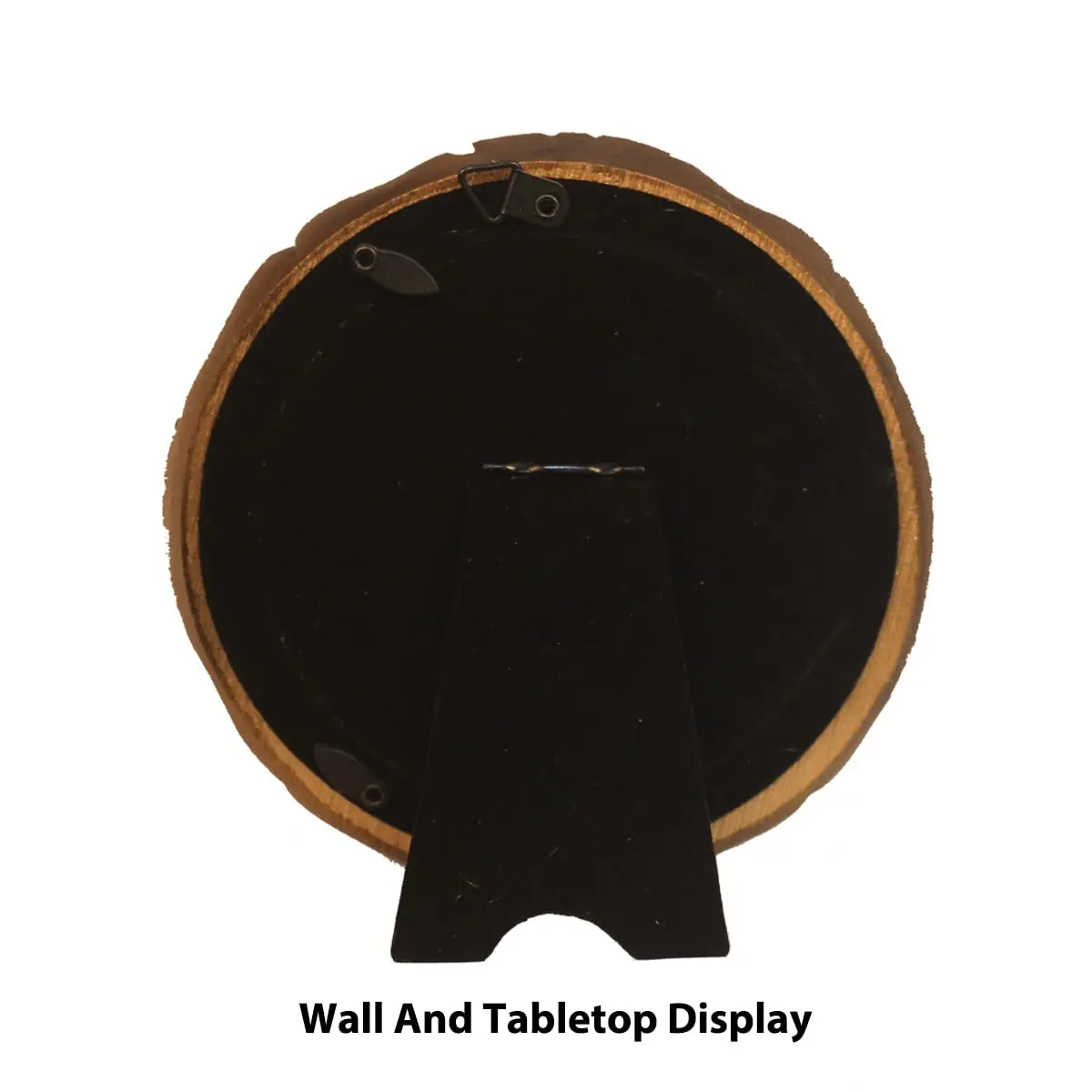 WINPLUS+ Vintage Round Picture Frame 4x4 Inch (10x10 cm) | Antique Bronze Resin with Embossed Floral Detail - view 7