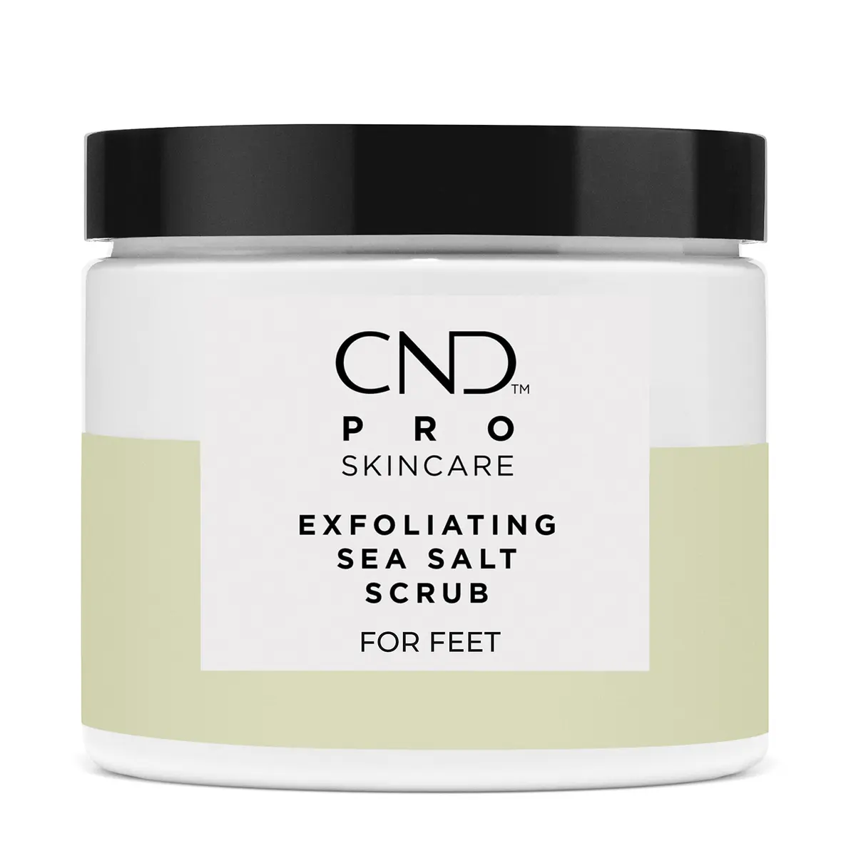 CND Pro Skincare Exfoliating Sea Salt Scrub for Feet | Gentle, Moisturizing, 18 fl oz - main product image