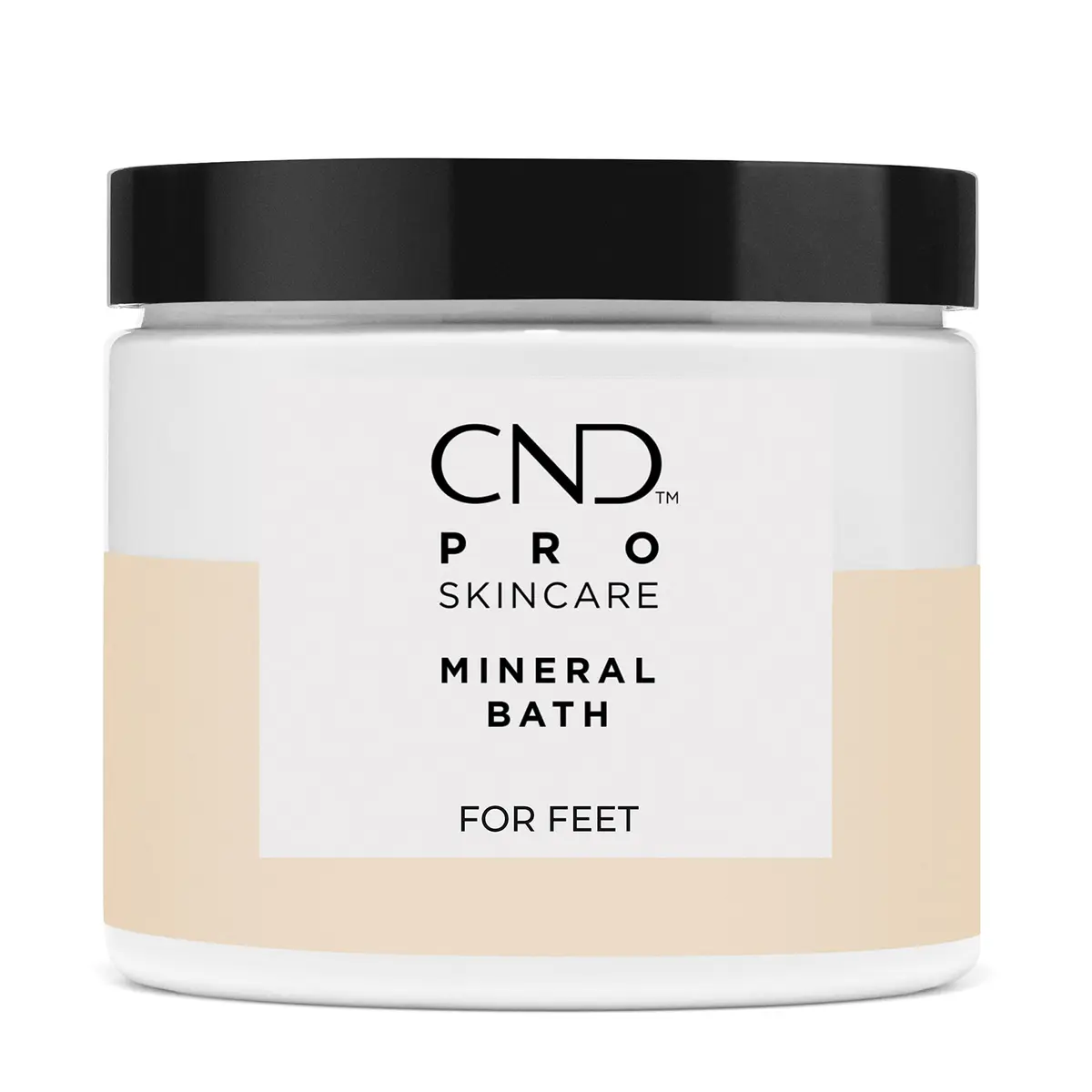 CND Pro Skincare Mineral Bath for Feet, 18 fl oz | Hydrates & Softens Dry Skin - main product image