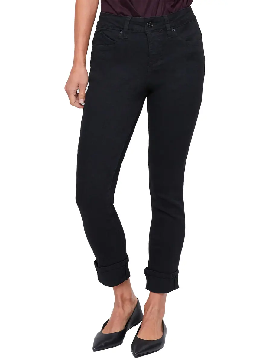 Royalty For Me Womens Petite Skinny Ankle Jeans 16 | Sustainable Stretch Mid-Rise Fit - main product image
