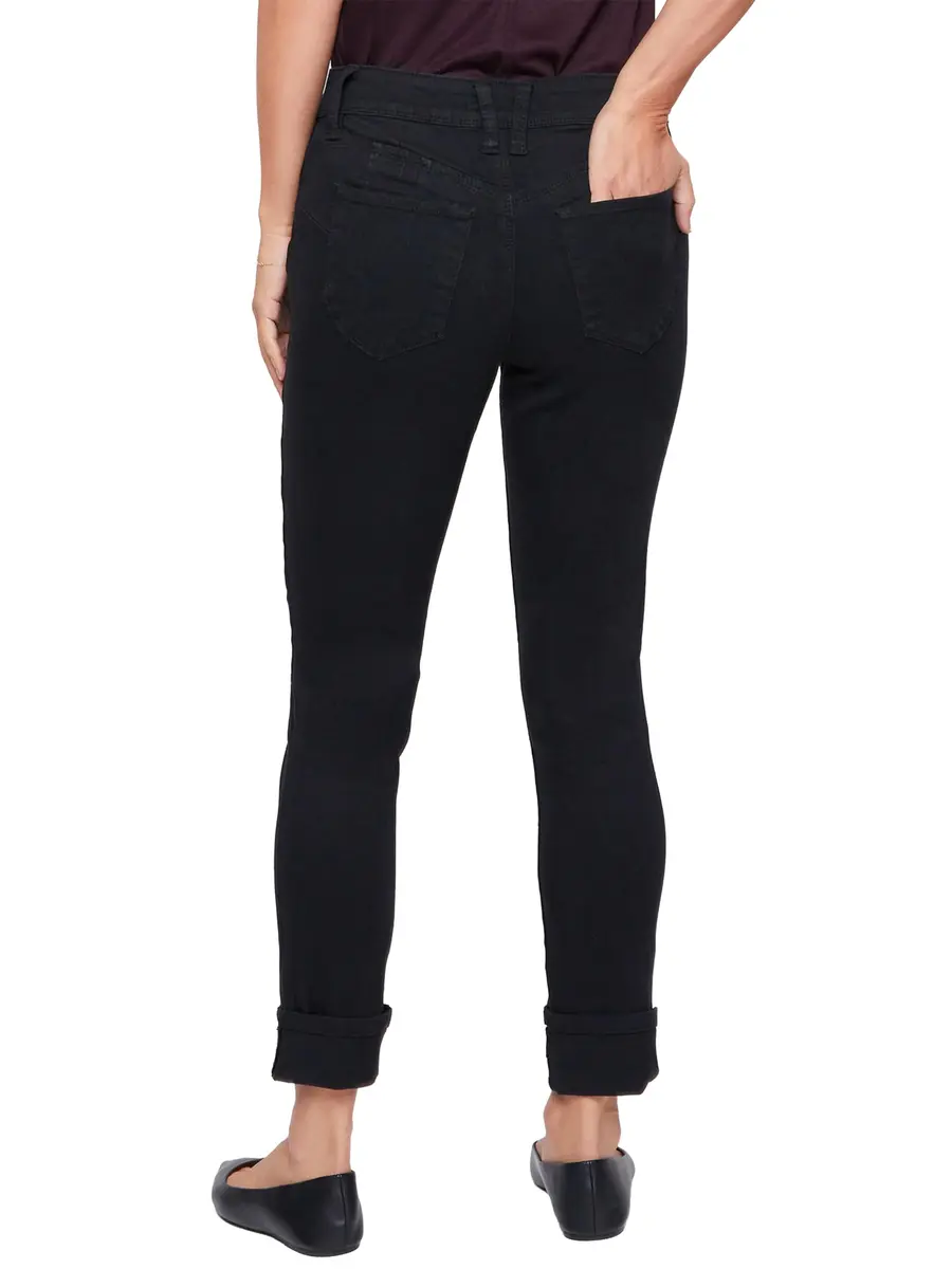Royalty For Me Womens Petite Skinny Ankle Jeans 16 | Sustainable Stretch Mid-Rise Fit - view 2