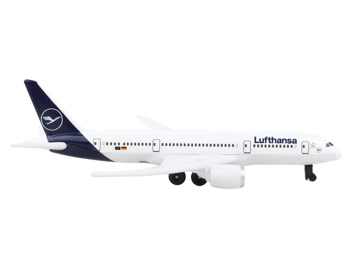 Daron Lufthansa 787 Die-cast Toy Airplane Model 14 cm (5.5 inches) | Officially Licensed, Ages 3+ - view 2
