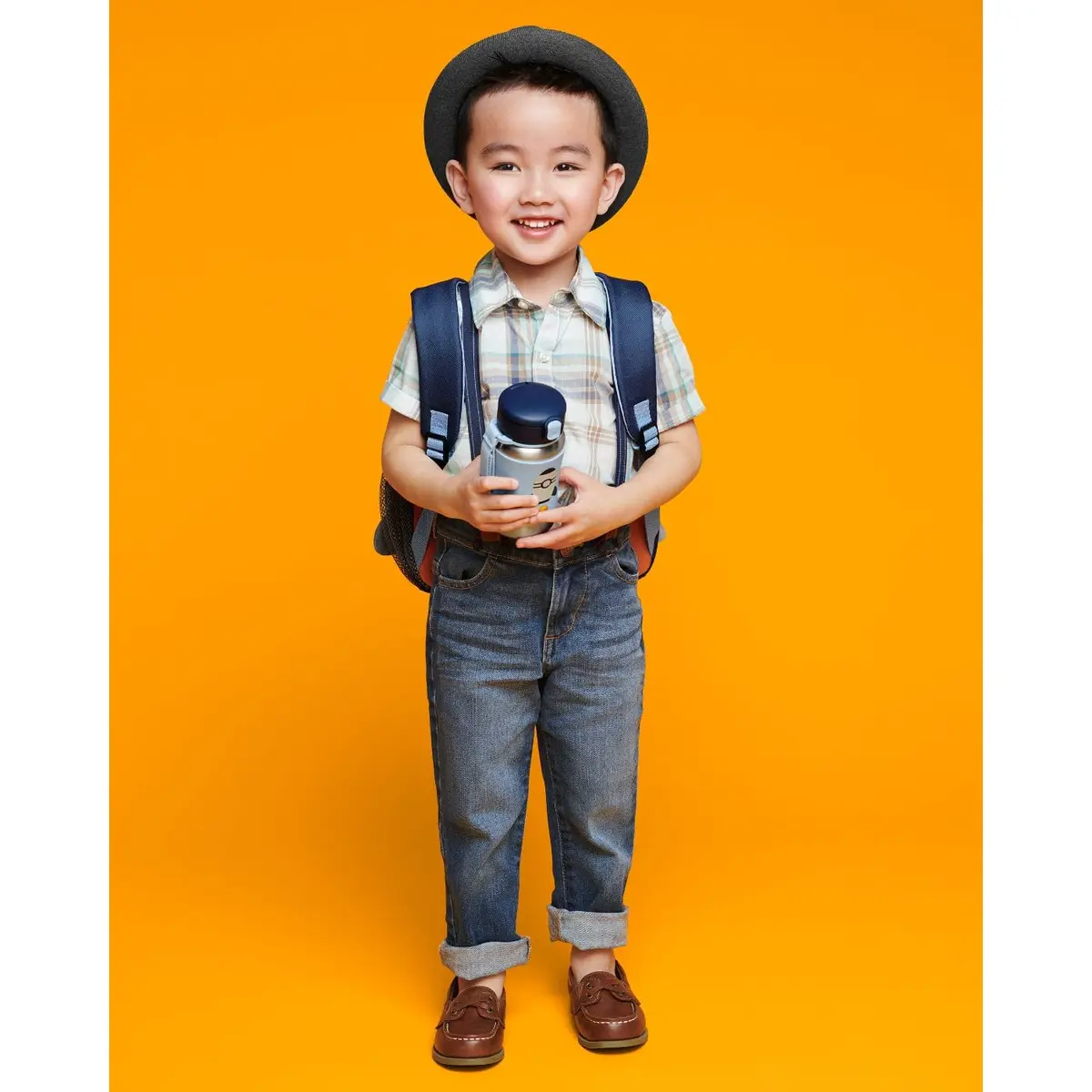 Skip Hop Sparks Kid's Backpack, Rocket | Adjustable Padded Straps & Roomy Main Compartment - view 5