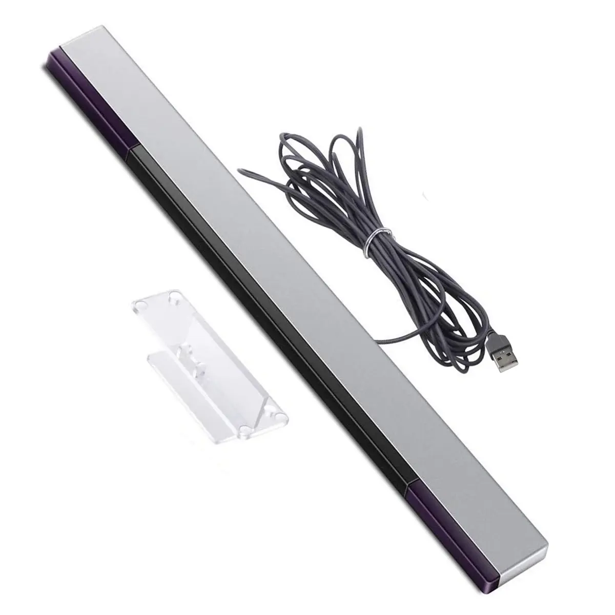 Xahpower USB Sensor Bar for Wii & Wii U | 7.2ft Cable, Plug & Play - main product image