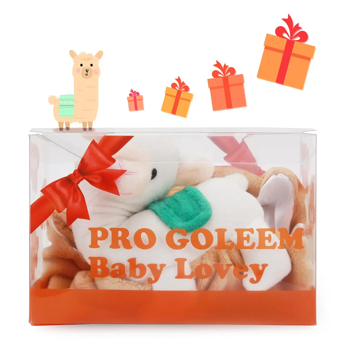 Pro Goleem Llama Security Blanket 14 Inch | Soft Baby Lovey for Newborns & Toddlers - view 7