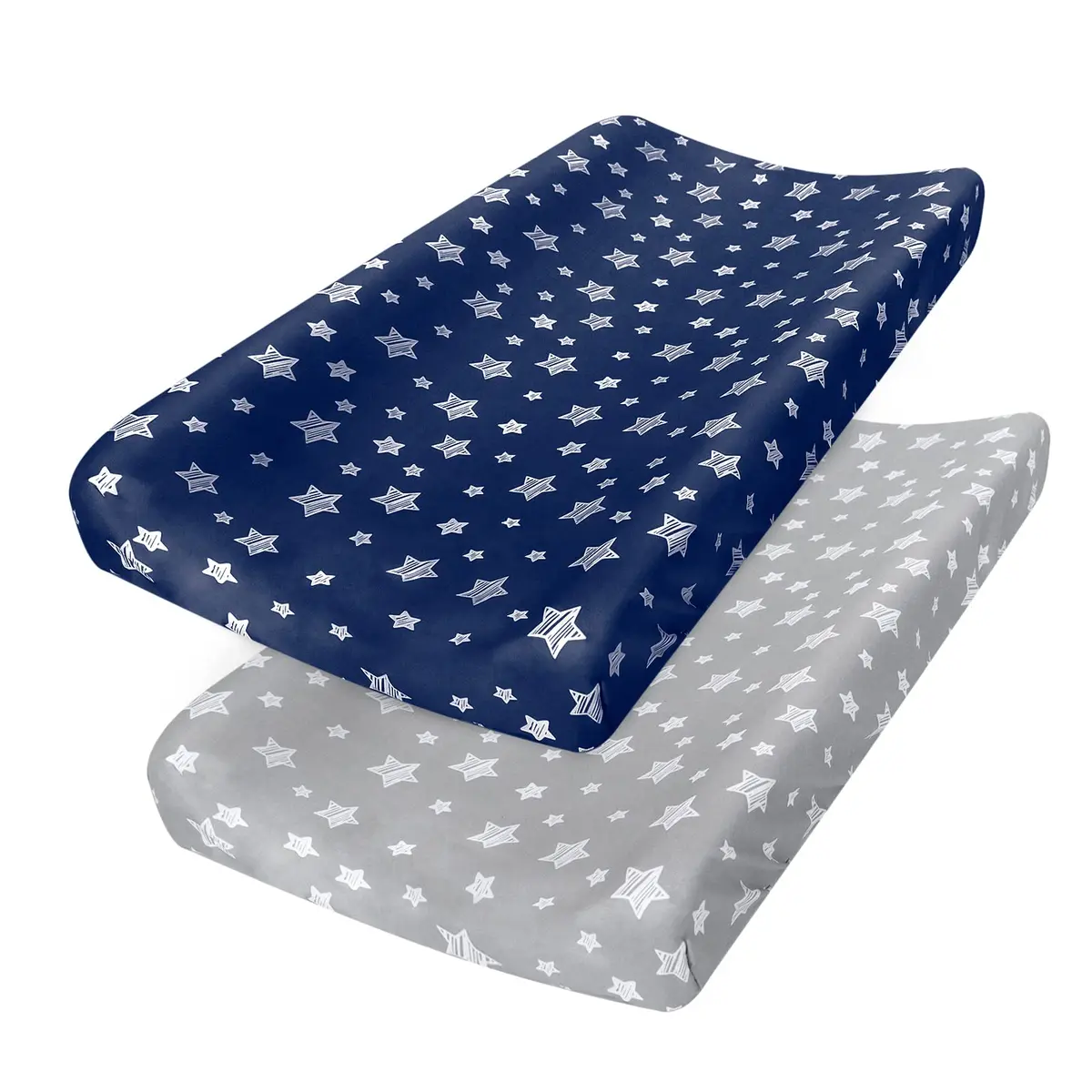 Moonsea Changing Pad Cover for Boys Girls | Soft Unisex Diaper Change Table Sheets - main product image